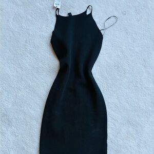 Windsor Black Midi Dress